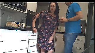 Spycam Caught my 43 year old wife fucking along to 22 year old come together guy